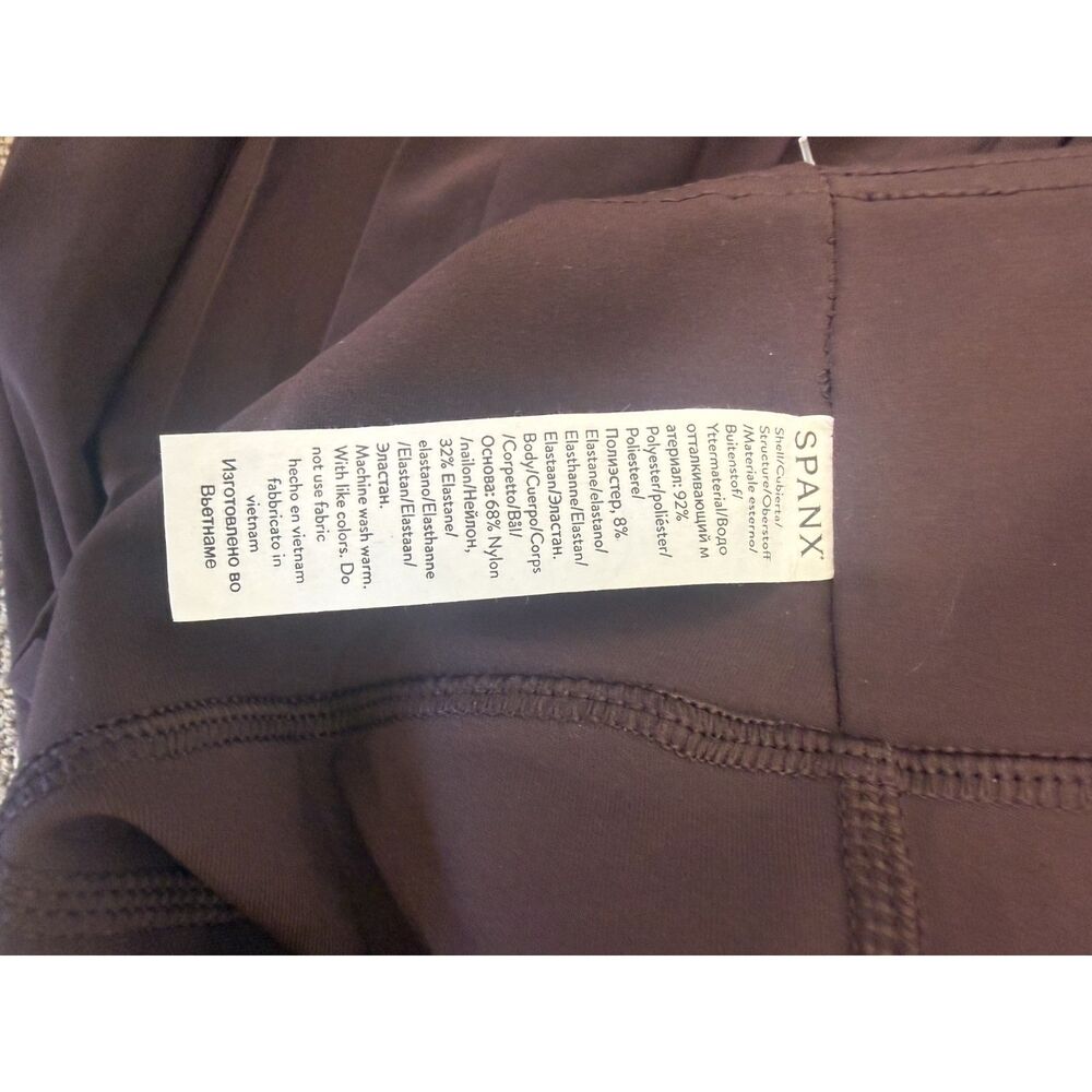 NWT Spanx The Get Moving Pleated Active Skort Dark Fig Purple Women’s Size Small - Picture 8 of 8